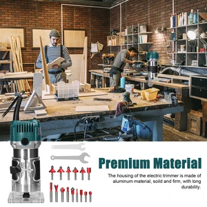 Ağaç işleme Düzeltici, Elektrikli Kesme Makinesi Çok Fonksiyonlu Yönlendirici ahşap freze Oyma Planya Makinesi, Aracı, Yönlendirici Ve Heykel 8 en çok satılan entalhadeira power-wood - №6
