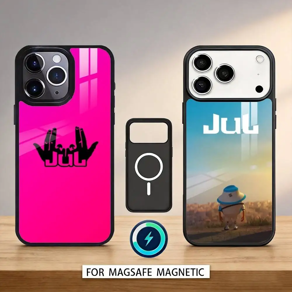 

Rapper J-JuL C'est Pas Des Lol Phone Case For iPhone17,16,15,14,13,12,Pro,Max,Magnetic For Magsafe Wireless Charging