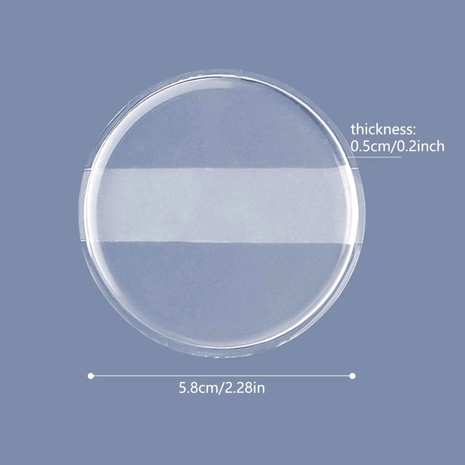 إسفنجة مكياج شفافة مستديرة/إسفنجة على شكل دمعة لبودرة الأساس السائلة للاستخدام الجاف أو الرطب للوجه