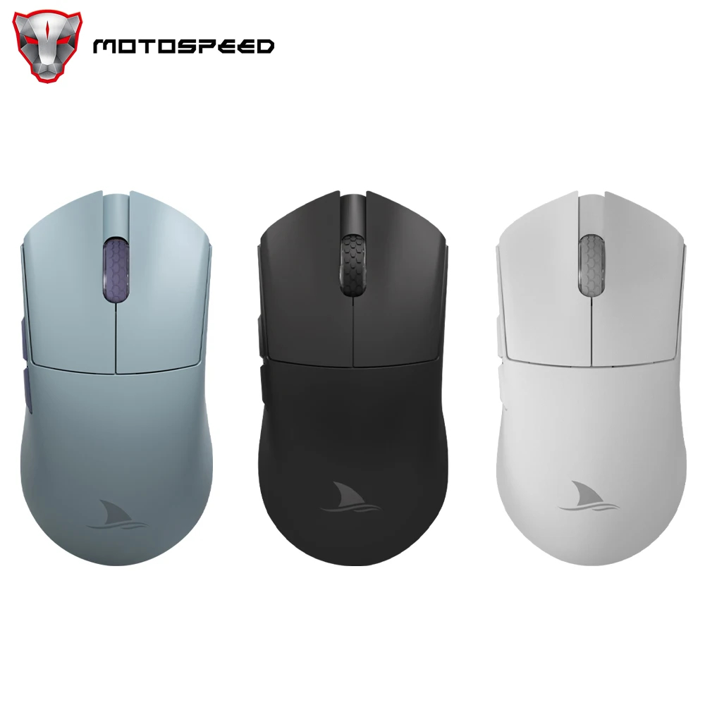 

Motospeed Darmoshark M3-Pro 4KHZ Tir Mode Wireless Gaming Esports Mouse 26KDPI Nordic N52840 PAM3395 TTC Switch Computer Mice