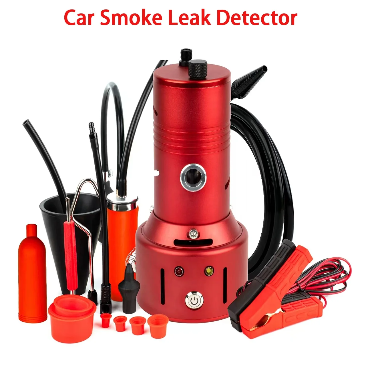 

Car Smoke Leak Detector 12V Automotive No Pump EVAP System Leakage Gas Leakage Locator Oil Pipe Generator Diagnostic Tool