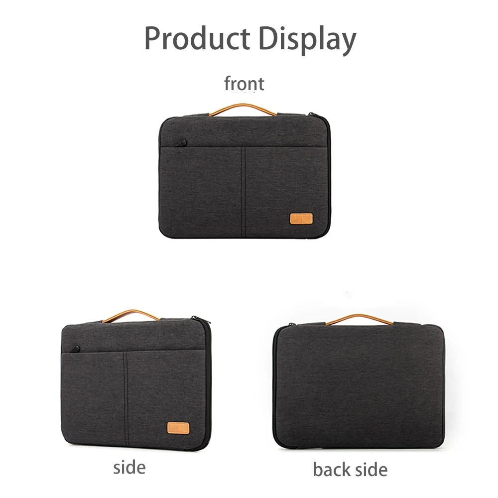 حقائب كمبيوتر محمول مقاس 14 15.6 بوصة حافظة للكمبيوتر المحمول لماك بوك العالمي مقاومة للصدمات حقيبة سفر للأعمال الكمبيوتر Funda #5