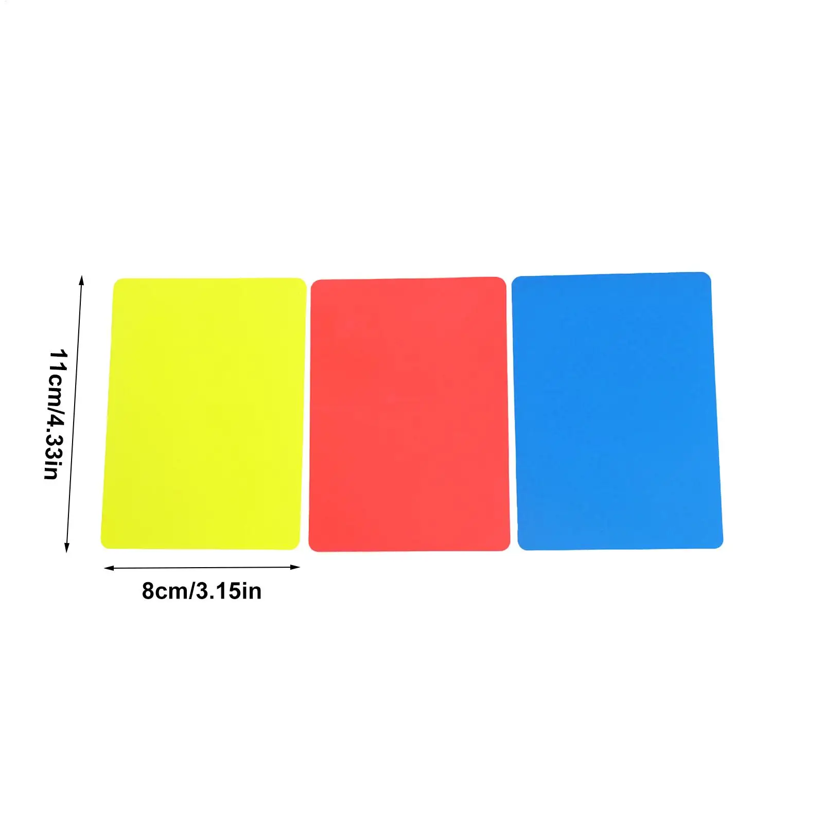 3 قطعة مجموعة بطاقات الحكم المهنية عالية الوضوح لكرة القدم بطاقات حمراء صفراء مع حامل لكرة القدم الهوكي الكرة الطائرة كرة السلة