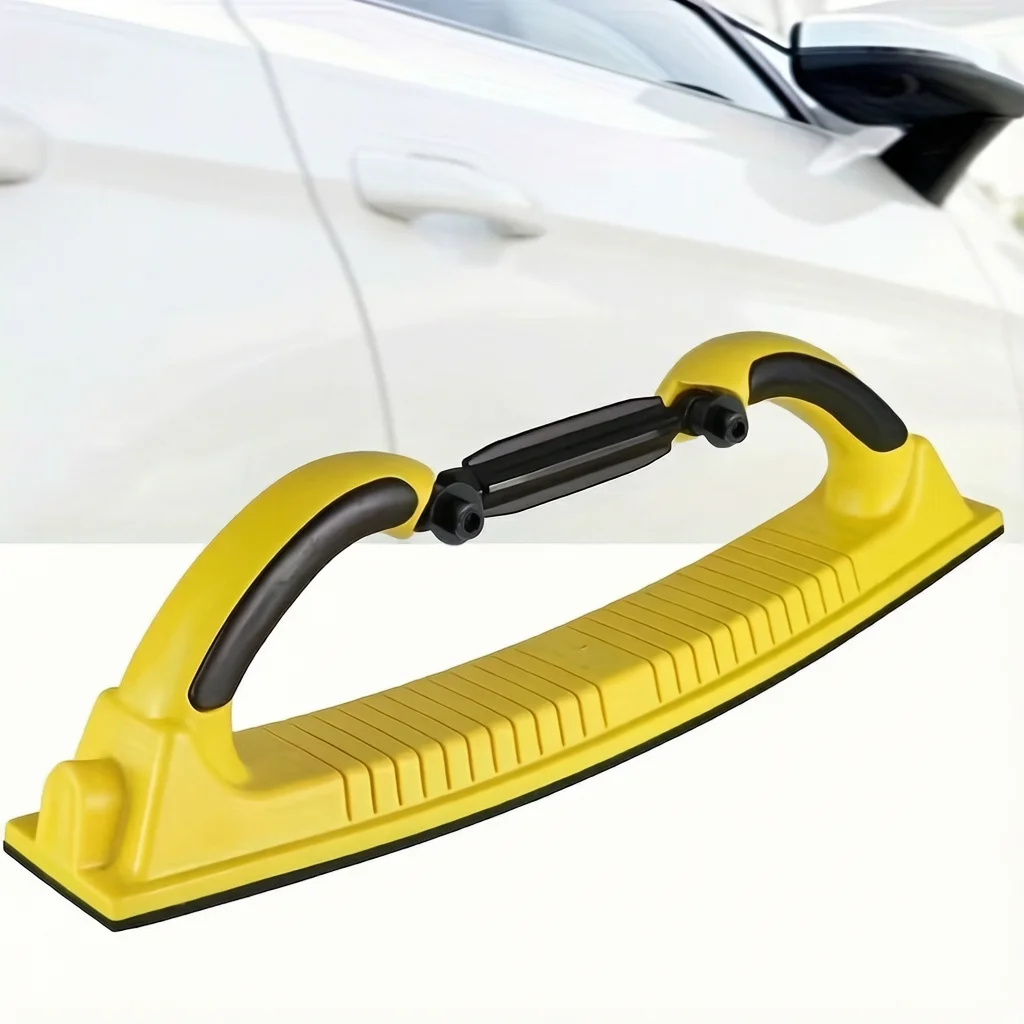 Adjustable Radius Flex Longboard Hand Sanding File Block with Hook & Loop Backing For Car Wood Working
