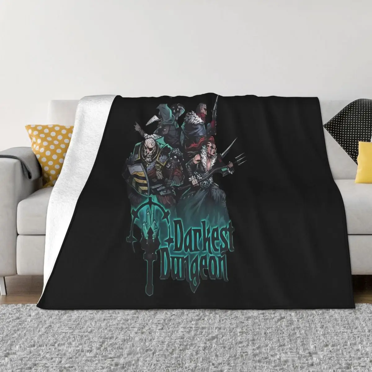 Rpg Game Darkest Dungeon Humorous Quilt Bedroom Blankets & Throws Winter Warm Blanket Throw Blanket