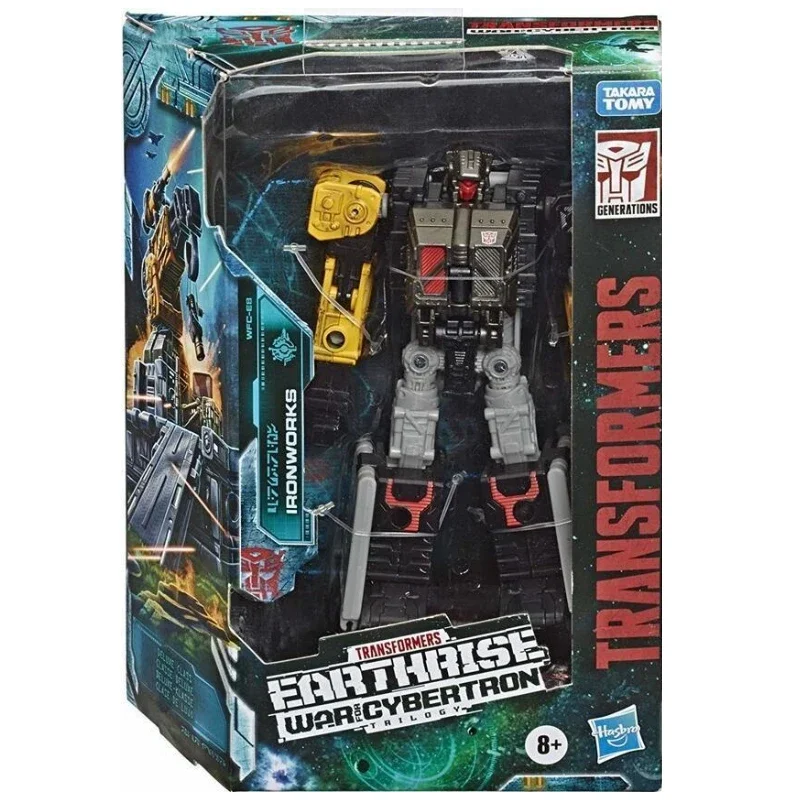 In Stock Takara Tomy Transformers G Series WFC-E8 Blacksmith Collect Figure Anime Robot Anime Action Models Kid Gifts Stitch