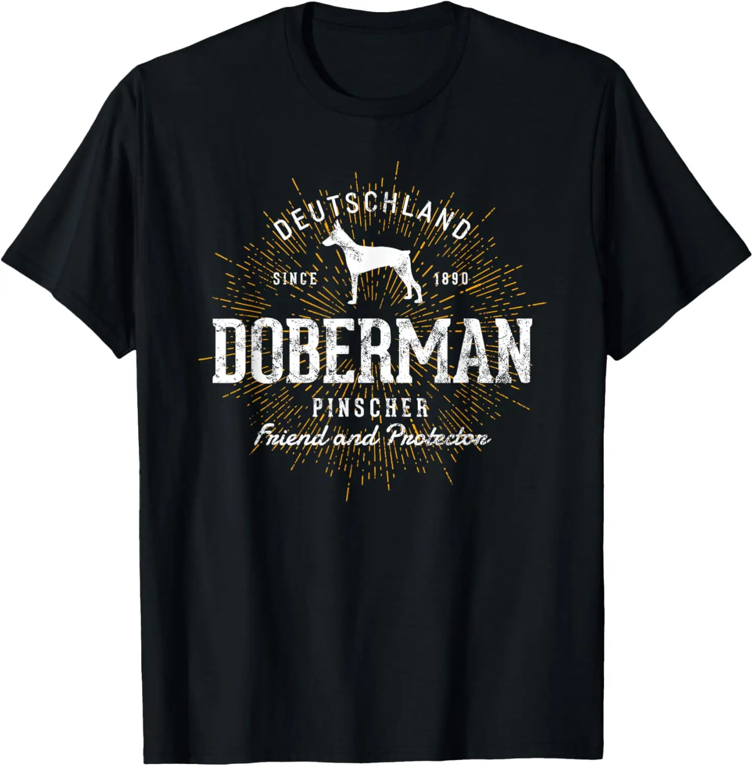 

Retro Doberman Pinscher Vintage T-Shirt