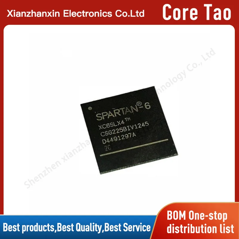 

1PCS/LOT XC6SLX4-CSG225 XC6SLX4 PGA225 rogrammable gate array (fpga)