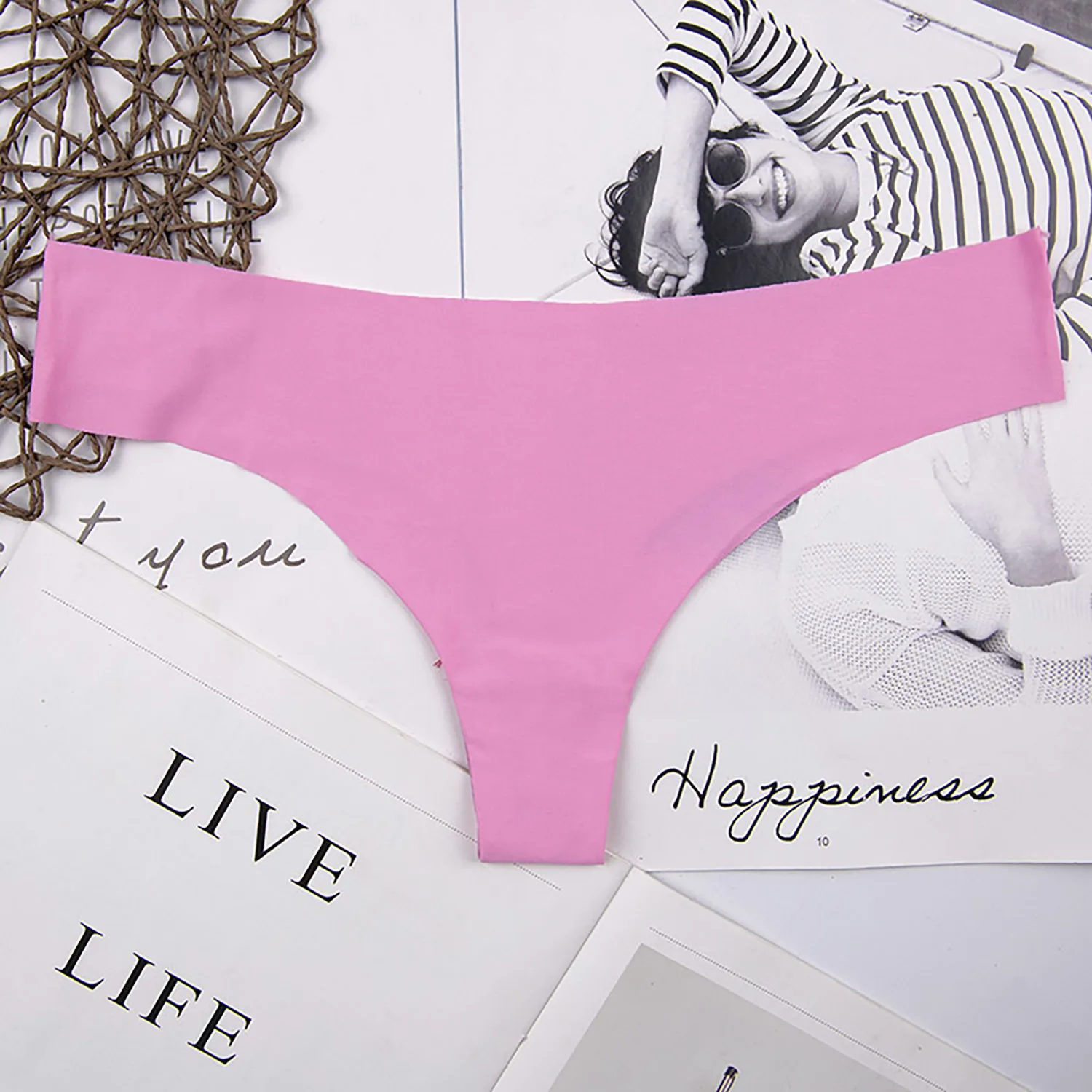 빅 사이즈 여성용 블랙 컬러 섹시한 속옷, 숙녀 속옷 팬티, 란제리 비키니 이어 팬츠, 끈 팬티, g 스트링, 1 개/로트, ac11, 5xl