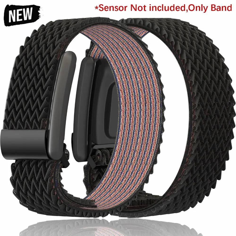 

Nylon Fitness Band Elastic Adjustable Fitness Tracking Band Portable Multicolour Replacement Strap for Whoop 4.0 Women Men