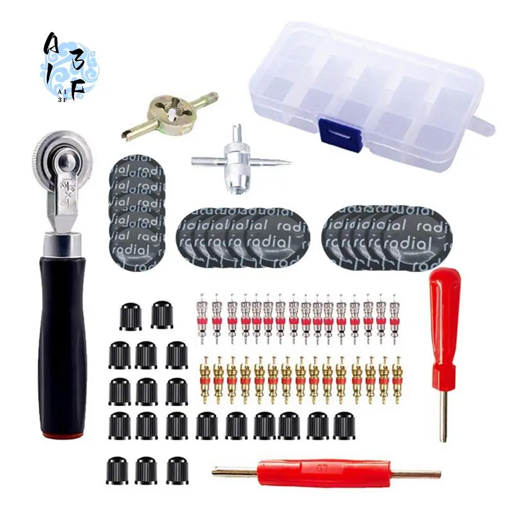 

A13F-70 шт. комплект заплат для шин, сверхмощный, автомобильный набор для ремонта пленки для колес, инструмент для ремонта шин, инструмент для ремонта заплат для шин