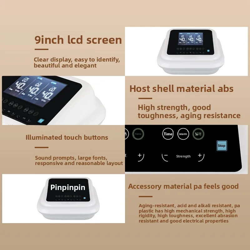 Microcurrent Facial Massager Skin Care Device Rechargeable Beauty Instrument with Heat Function for Home Use