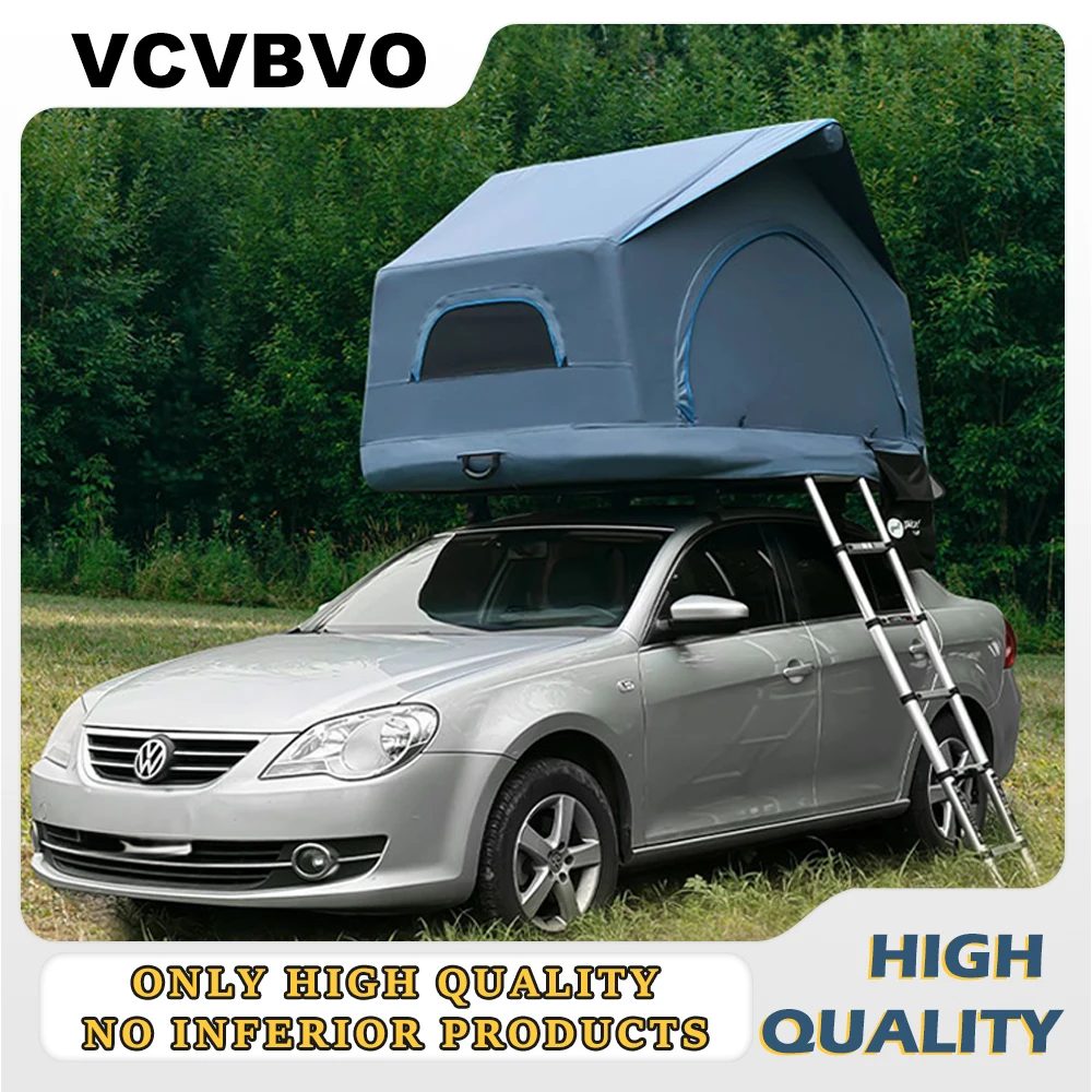 

Портативная надувная палатка на крыше для внедорожников, кемпинга на открытом воздухе, портативная надувная палатка на крыле с крыльями для самостоятельного вождения