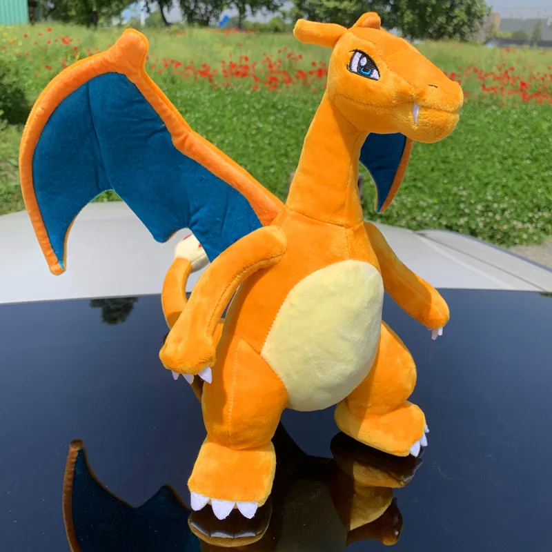 Pokemon Plush Toys Pikachu Charizard Squirtle Dolls Anime Stuffed Soft Cute Birthday Gift