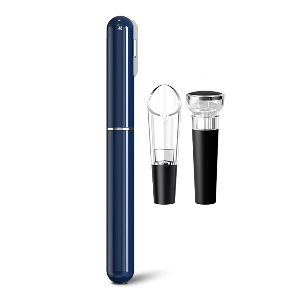 Cork Extraction Made for Easy An Innovative Air Pressure Bottle Opener Set with Practical Features Like a Built In Foil Remover