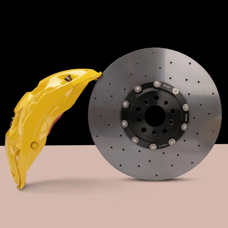 

10N Brake Calipers 10 Piston R20 R21 390-440 mm Carbon Ceramic Brake Disc for F5 A7 4G C7 A8 D4 D5 D7 Q7 4M R8 42 4S