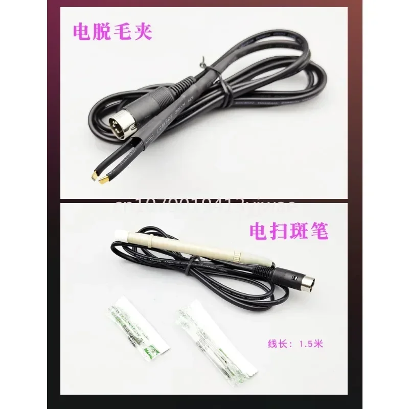 Mini 2 In 1 Freckles Age Spots Hair Removal Effectively Beauty Facial Skin Skin Care Salon Machine D-901P Tweezers In Stock In S