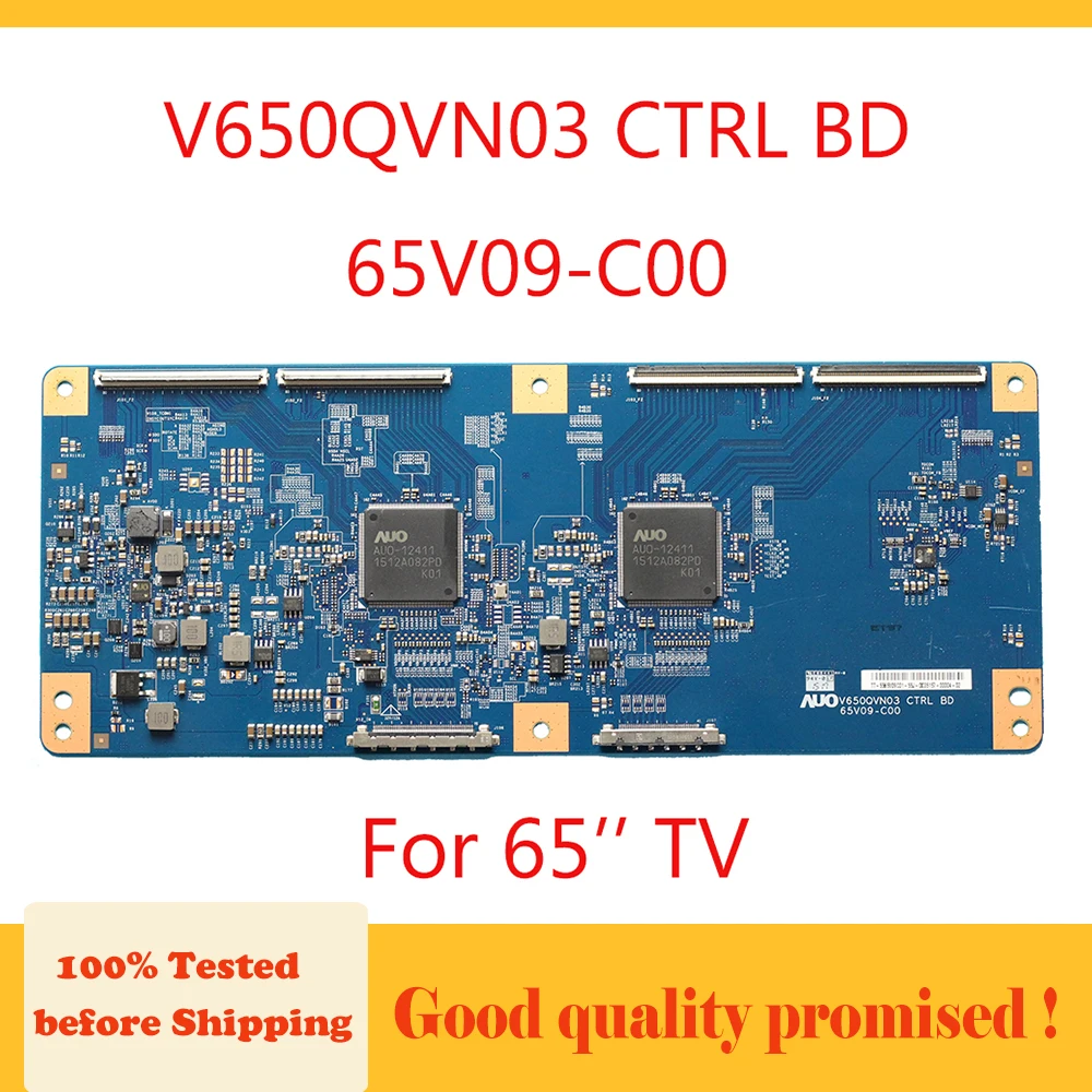 

V650QVN03 CTRL BD 65V09-C00 65 Inch TV TCon Board for 65" TV Logic Board Original AUO T-con Board 65V09 C00 V650QVN03