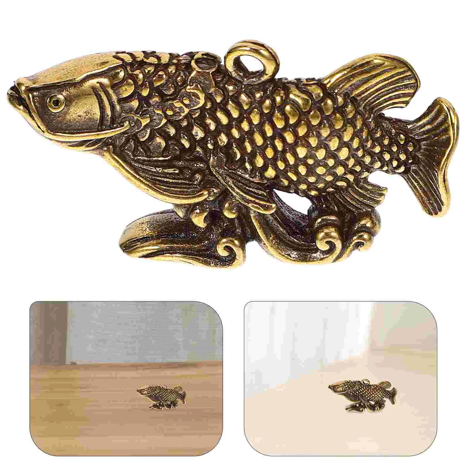 

Artwork Brass Carp Lovers Blue Ornaments Statue Ornate Picture Frames Decorative
