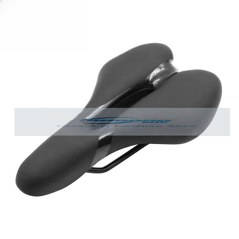 

Road Bike Mountain Bike Saddle Hollow Breathable Thickened Non-slip High Elastic Shock Absorber Silicone Extra Wide Seat Cushion