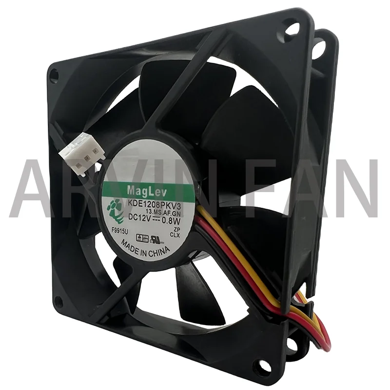 Original KDE1208PKV3 13.MS.AF.GN 12V 0.8W 8CM 8020 Fan 80*80*20MM Cooling Fan