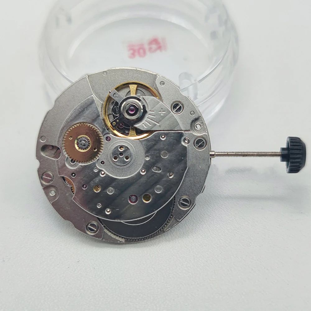 

1pc Shanghai 9015 Movement Non-rotor 9015 Single White Calendar Mechanical Movement Replacement Watch Parts