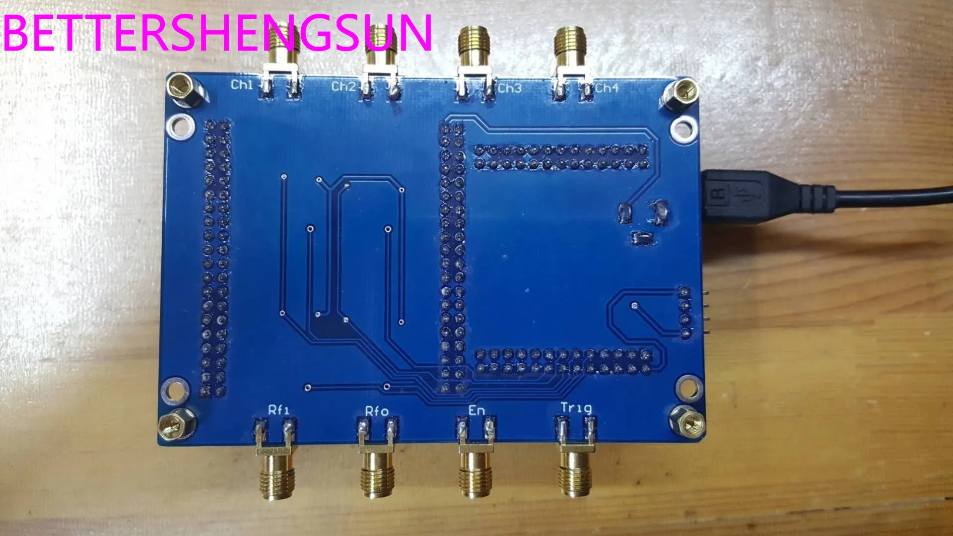 High precision delay signal generator module (RS232 command control, can be connected to the computer or MCU