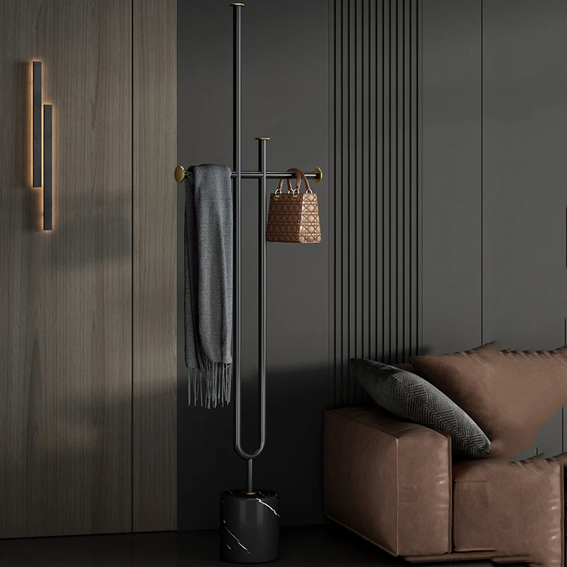 Luxury Bedroom Clothes Rack Minimalist Standing Aesthetic Gold Clothes Rack Vintage Shelves Burro Ropa Perchero Home Furniture