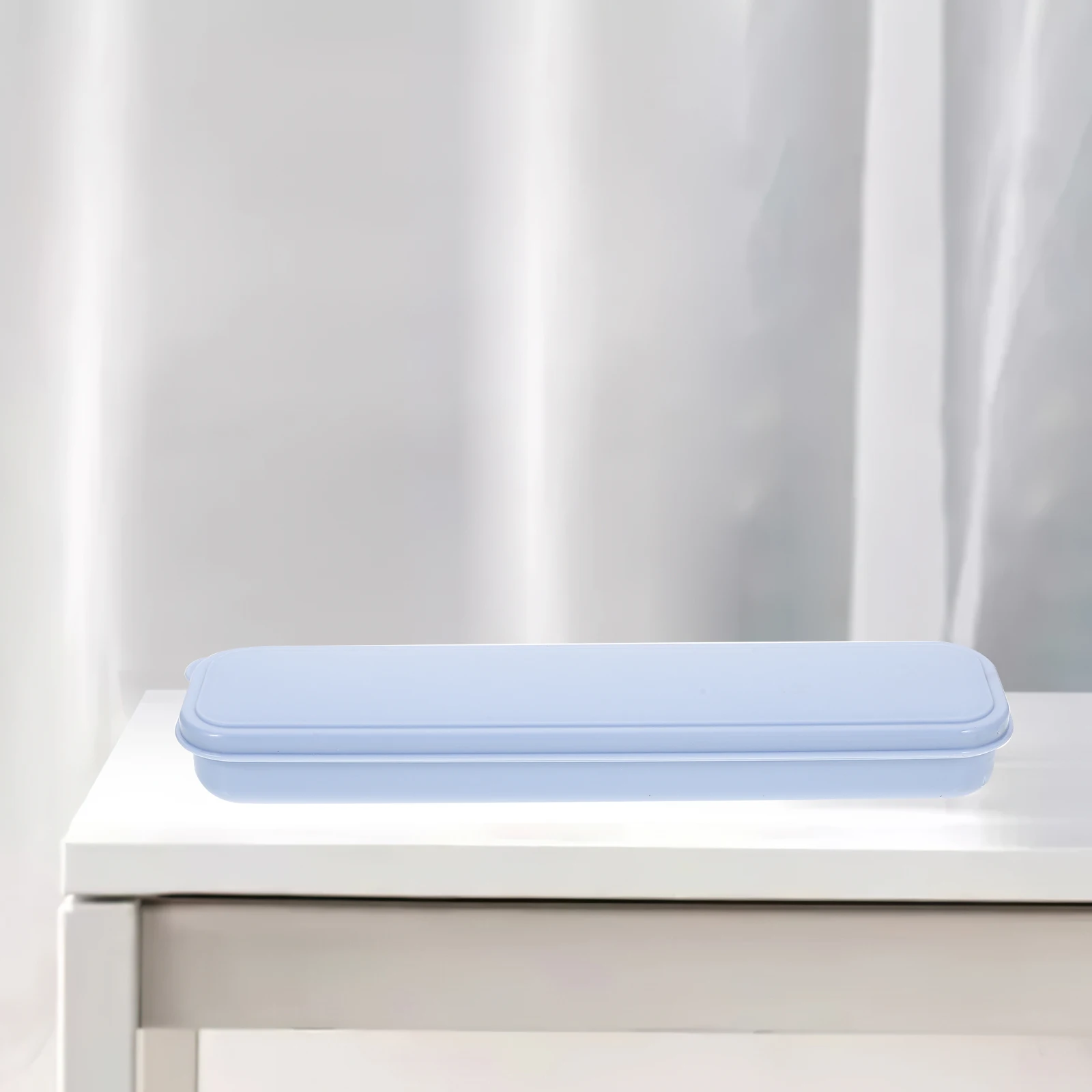 6pcs Makeup Brush Storage Case Organizer Box Travel Pencil Box Slim Portable Multi-Functional Pen Holder Large Capacity