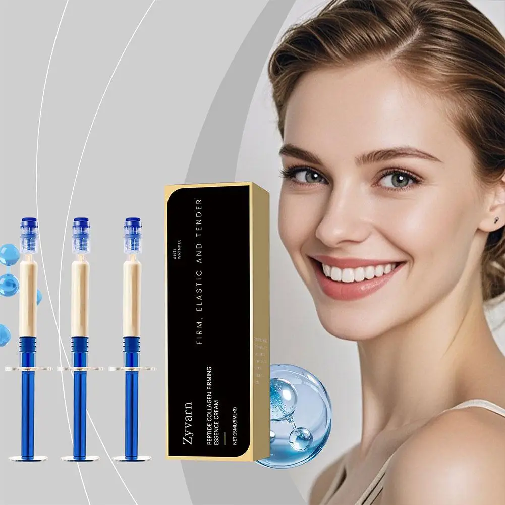 3 ชิ้น/เซ็ต ครีมบำรุงผิวหน้าให้ความชุ่มชื้นอย่างล้ำลึก ครีมคอลลาเจนคู่ ช่วยยกกระชับผิวหน้า ลดเลือนริ้วรอย ครีมซ่อมแซมผิวหน้า สกินแคร์เกาหลี