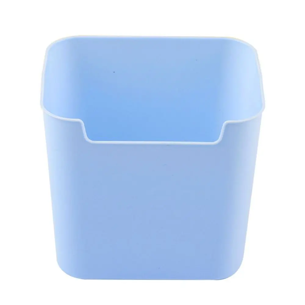 Portapenne da scrivania coreano trasparente Scatola portaoggetti per matite stile INS di grande capacità Secchio portaoggetti multifunzione in plastica per la scuola