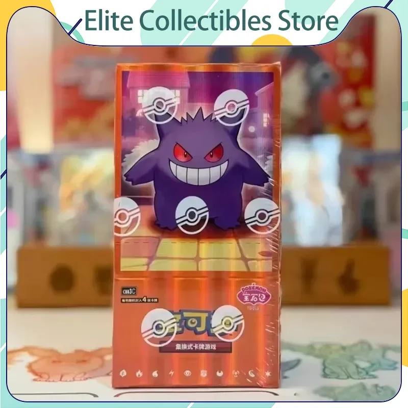 Original PTCG Pkm: Scarlet & Violet Gem Pack Vol.3 Gengar Meowth Vereinfachtes Chinesisch Booster Sammelkarten Blindbox Spielzeug