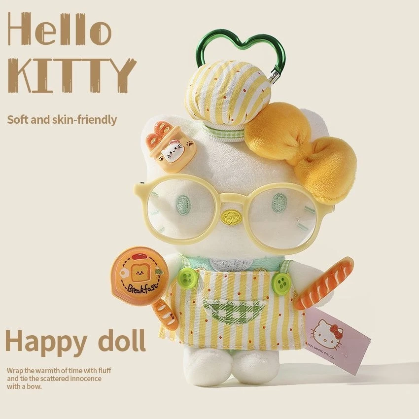 Authentic Hello Kitty Pendant Doll Bag Charm Holiday Gift for Girls High-End Gift Bag Accessory
