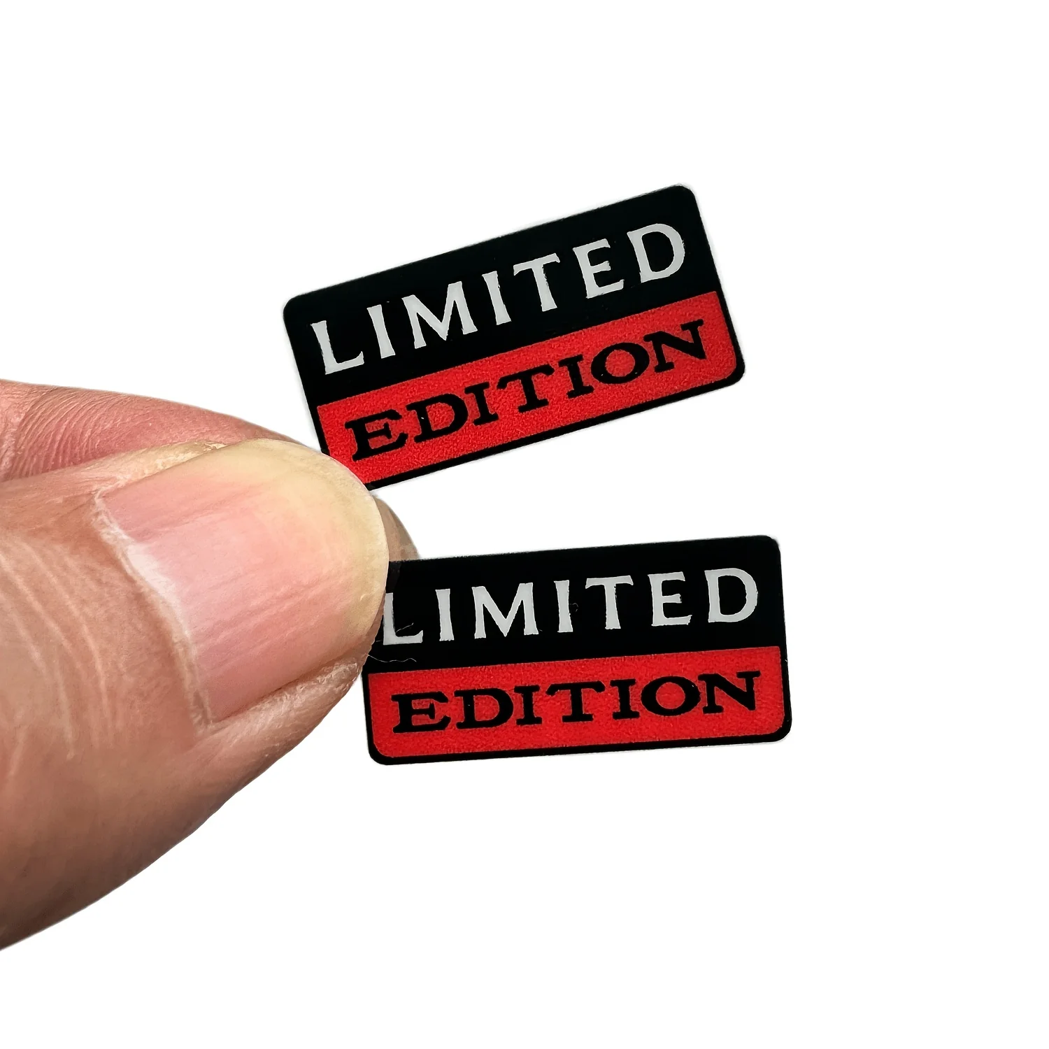4Pcs/Set Limited Edition Emblem Waterproof Vinyl Stickers, Universal Auto Decor Accessories for All Cars image 6
