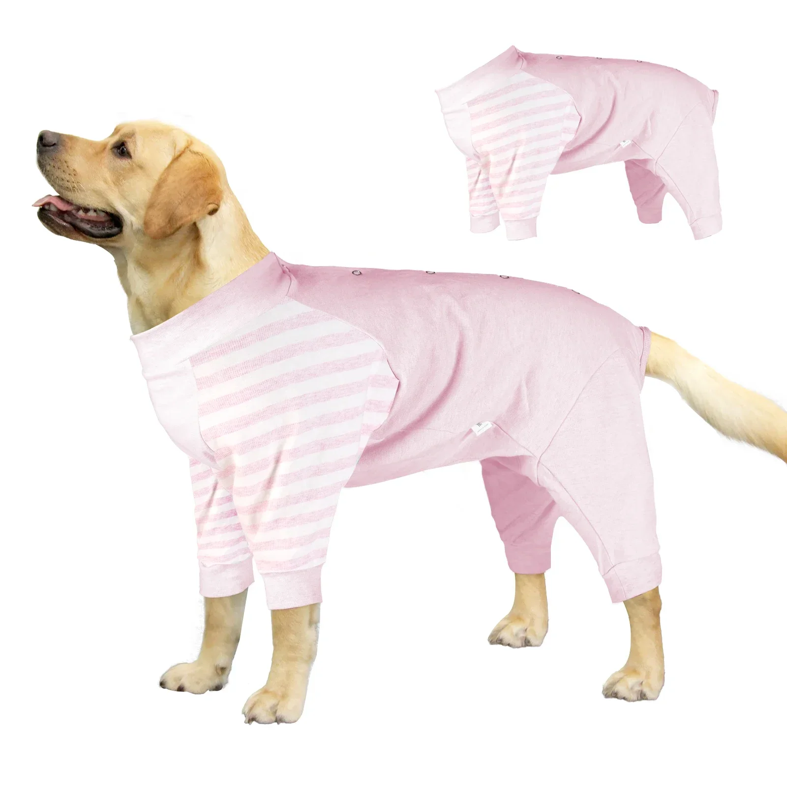 

Fashion Winter Dog Clothes Pet Home Clothes Anti-hair Loss Medium/Large Dogs Four-legged Cotton Clothing Pajamas Surgical Gowns