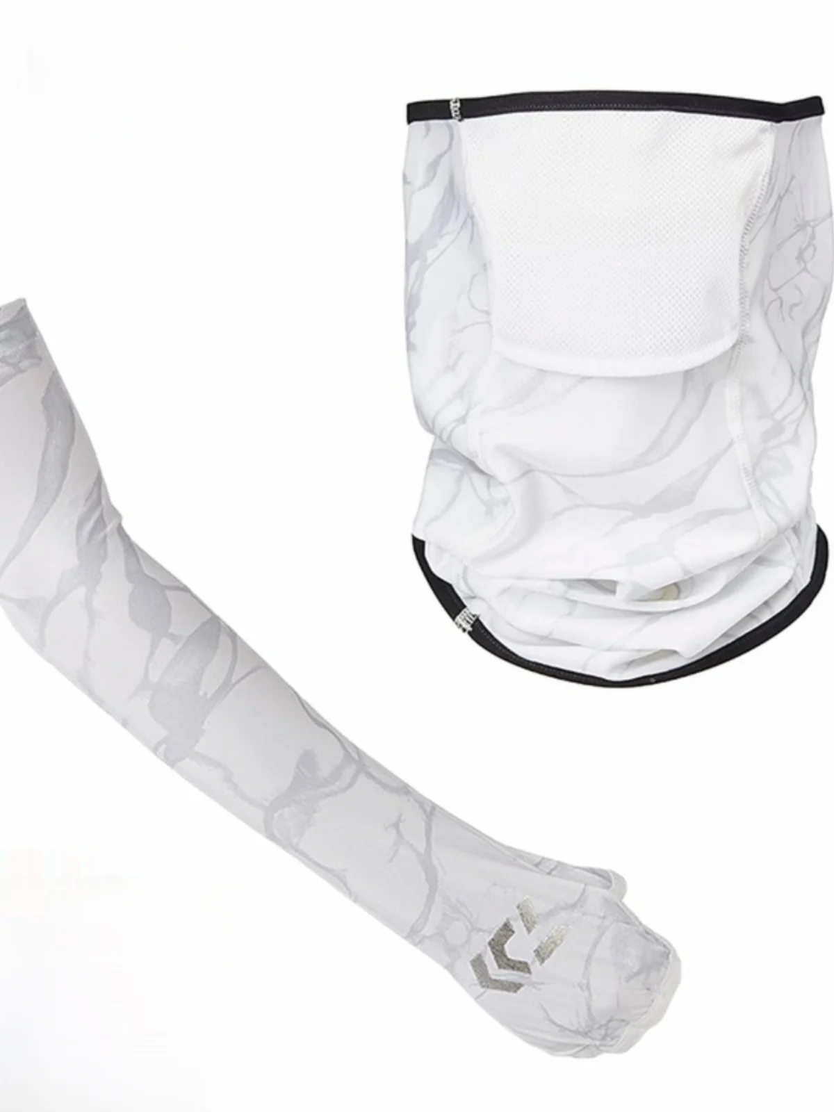 original-ice-silk-cooling-sun-protection-arm-sleeve-cover-scarf-leg-protector-outdoor-fishing-gear-thai-myanmar-made