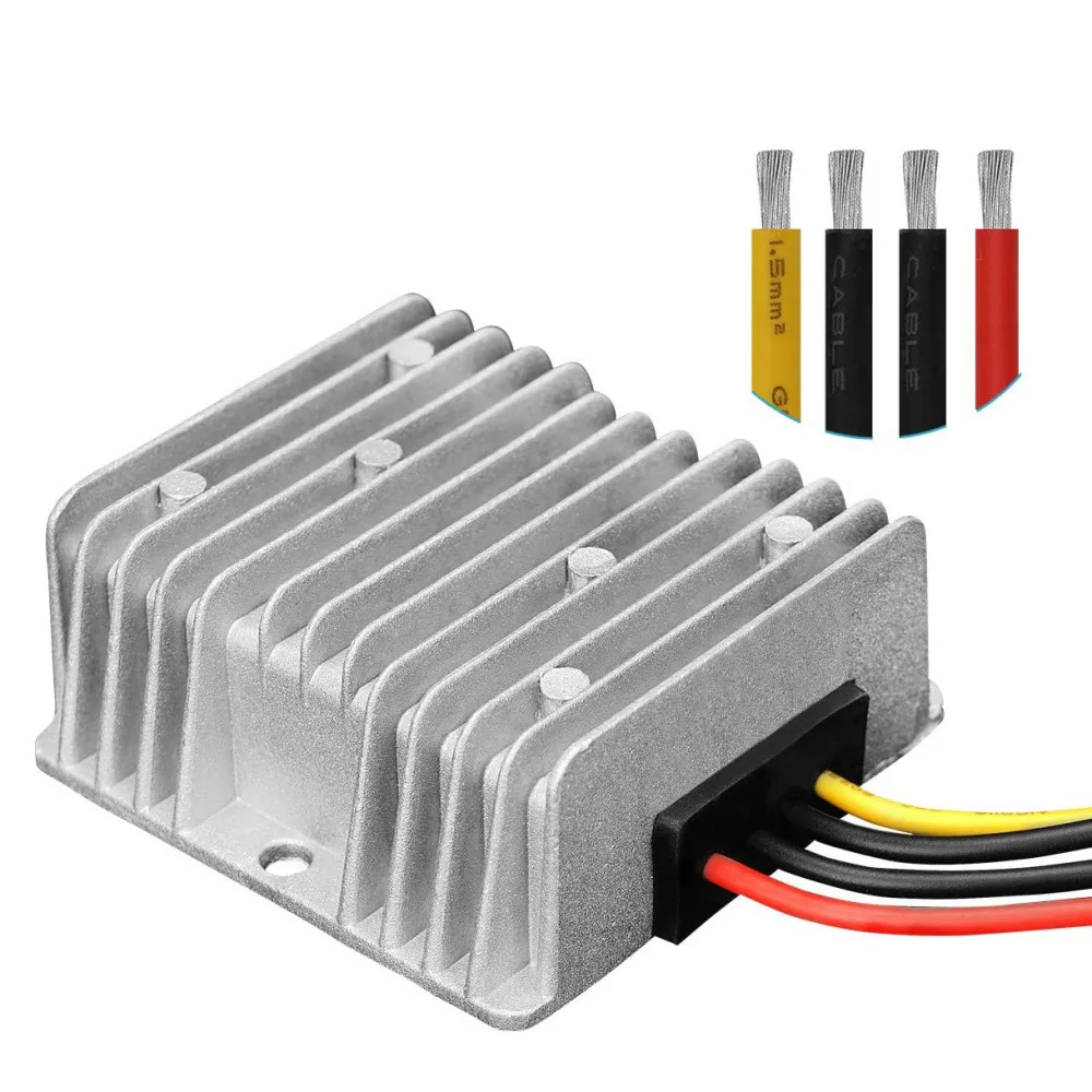 DC To DC Boost Converter 12V To 24V Step Up Power Module Industrial Automotive Regulator Waterproof IP68 Efficient Transformer