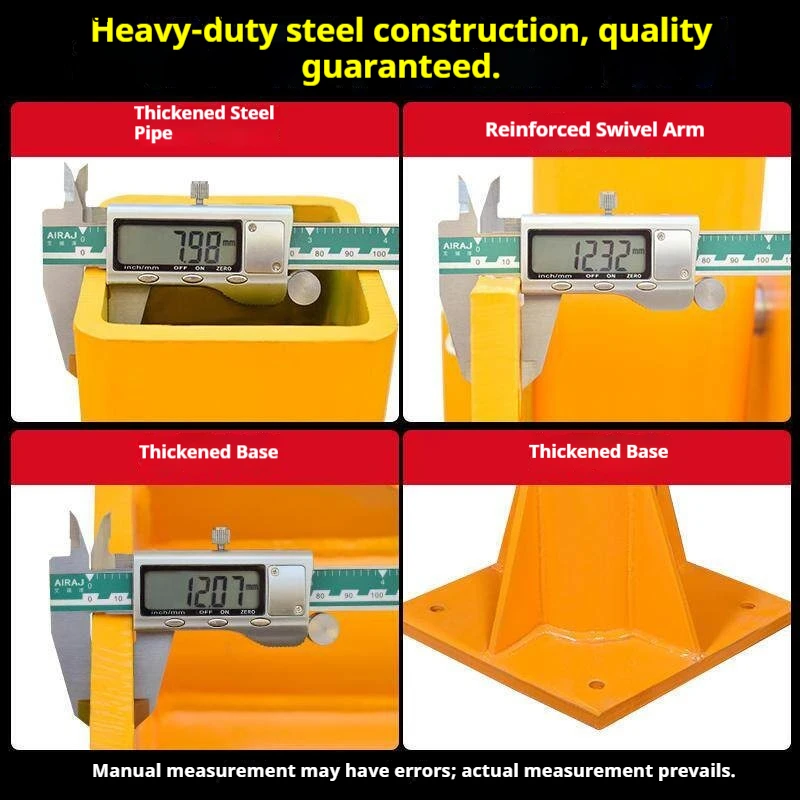 Thickened Lifting Crane Moving Platform Small Cantilever Crane Lifting Equipment Nice Commercial Machinery Guindaste ZY60DJ