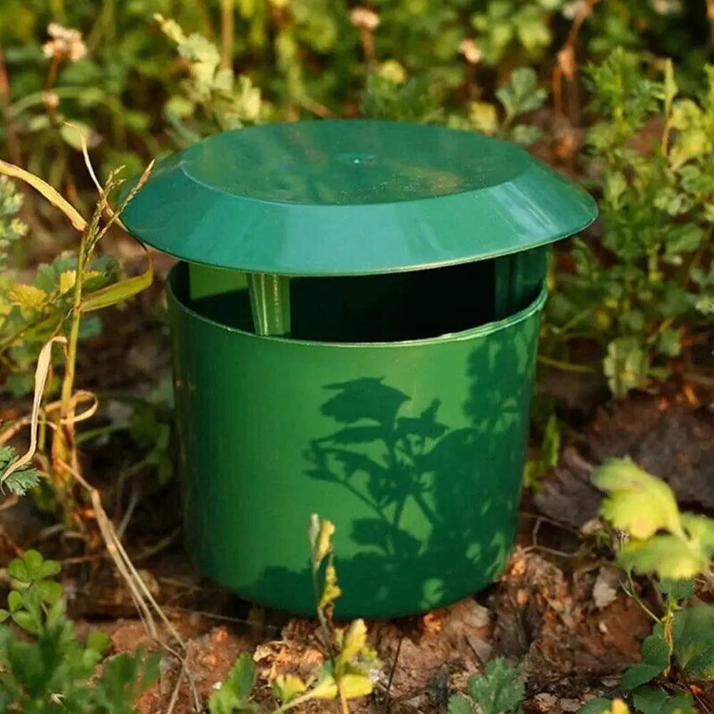 Jaula de plástico para atrapar Caracol, atrapador de insectos, casa de caracol, suministros de verduras para jardín, caja de caracol, destructor