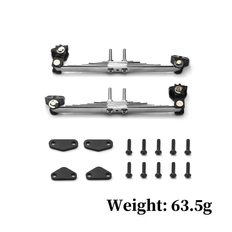 

Aluminum Side Beam Suspension Parts For Tamiya 1/14 Tractor Truck RC Car Side Beam Suspension Plate/Lifting Lug Kit Accessories