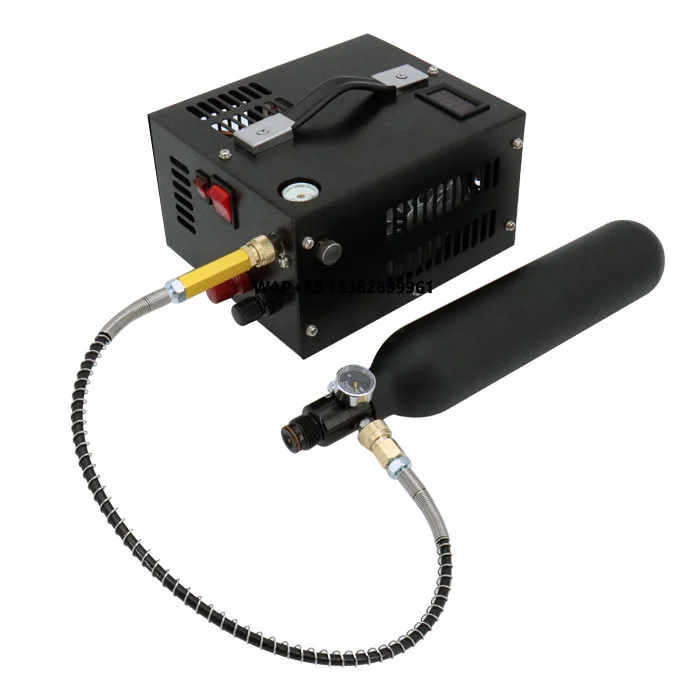 

4500psi Inflator Air scuba with tank Cylinder Pcp Paintball Gas Mini Air Pumps Compressor