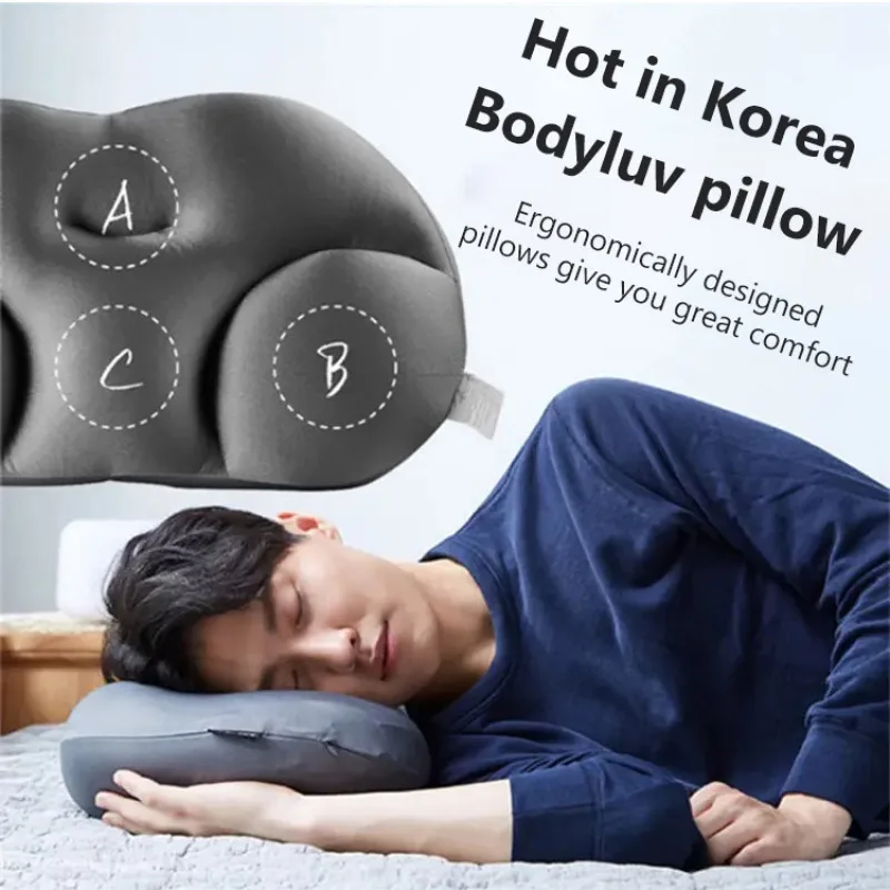 Cloud Sleep Pillow Micro Airball Pillow Addiction 3D Deep Sleeping Neck Head Air Balls Cushion For Egg Pressure Relief Pillows