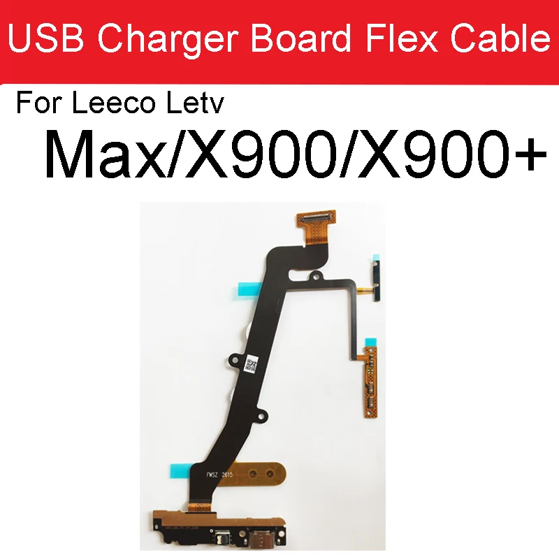 USB Charger Board Dock Connector Flex Cable For LeTV LeEco Le Max X900 X900+ Charging Jack Port Board With Microphone Parts