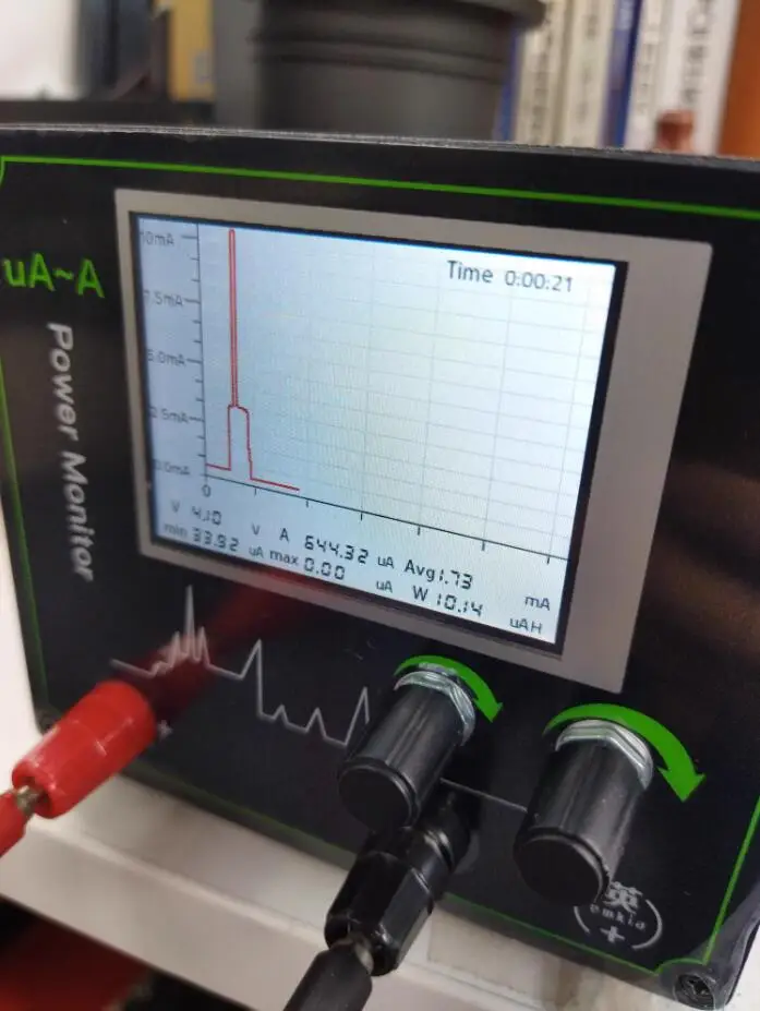 Nowy analizator niskiego zużycia energii w Monitor zasilania uA DC analizator prądu 6 ½