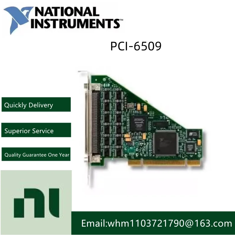 Nowa oryginalna karta akwizycji danych NI PCI-6509 DAQ jest oryginalna i autentyczna, dostępna od ręki.