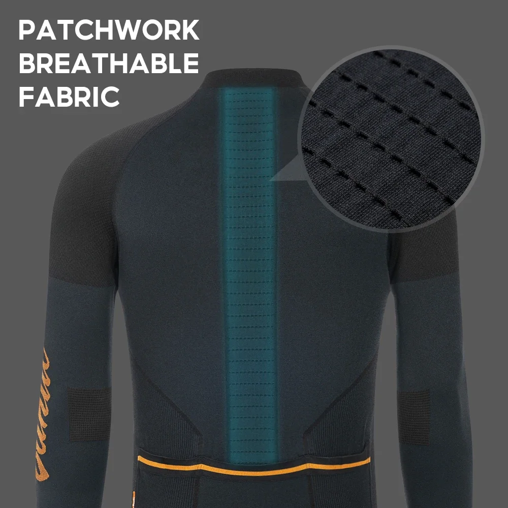 Santic 남자 사이클링 저지 봄 가을 원활한 긴 소매 자전거 의류 야외 빠른 건조 MTB 도로 승마 자전거 저지