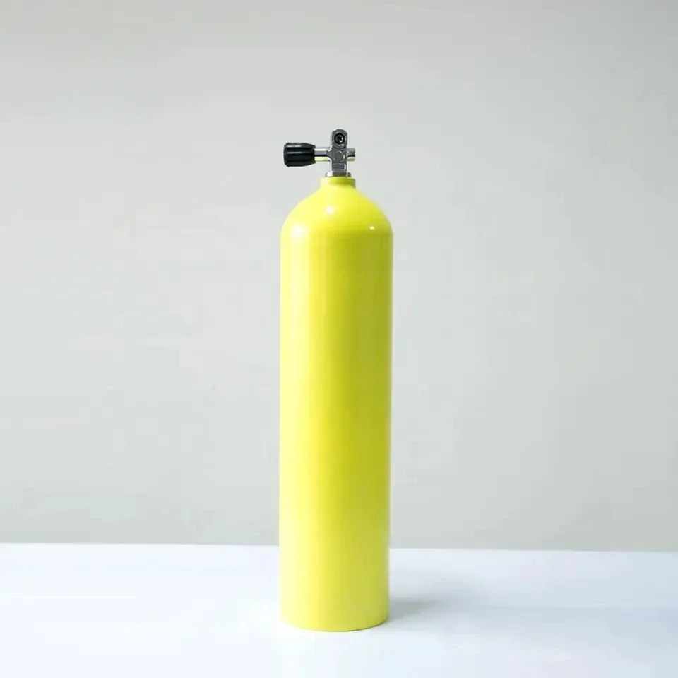 Portable Scuba Tank Diving Equipment 11L S80 DOT3AL Oxygen Cylinder Underwater Lightweight