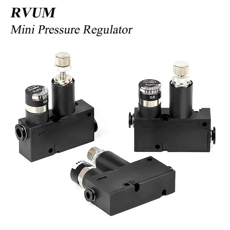 Пневматический микрорегулятор давления RVUM RVUM6-6 RVUM4-4, редукционный клапан RVUM6-6 RVUM8-8, высококачественный RVUM6-4 RVUM8-6
