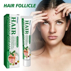 Hair Follicle Cream Treat Scalp Hair Folliculitis Skin Inflammation Cysts Papules Spot Remover Body Acne Anti Itching Ointment