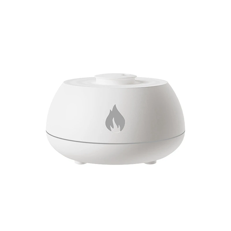 

Flame Aroma Diffuser Air Humidifier Home Ultrasonic Mist Maker Fogger Essential Oil Difusor Color Lamp Purifier